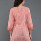 Antaran Orange Pure Cotton Printed Tunic - Swadesiicart