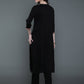 Antaran Black Rayon Embroidered Kurta Pant Set - Swadesiicart