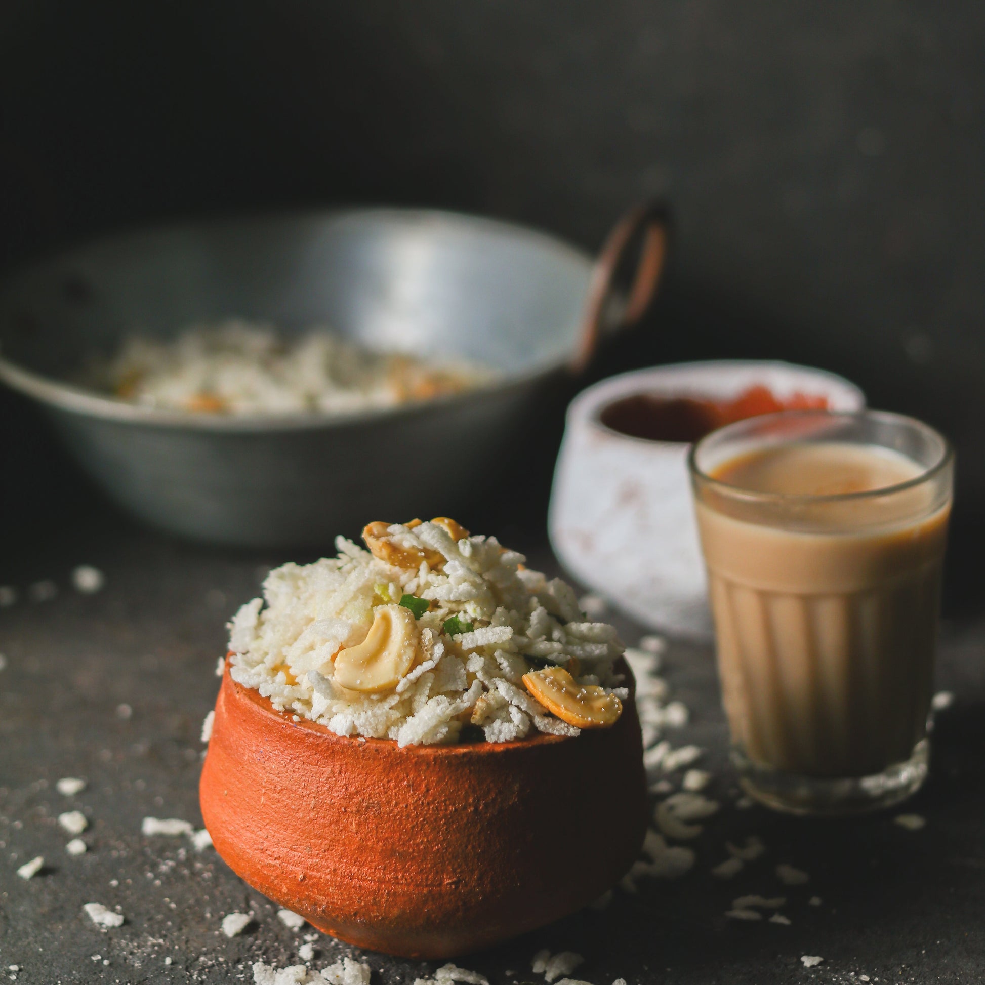 Almond House White Chudwa - Swadesiicart