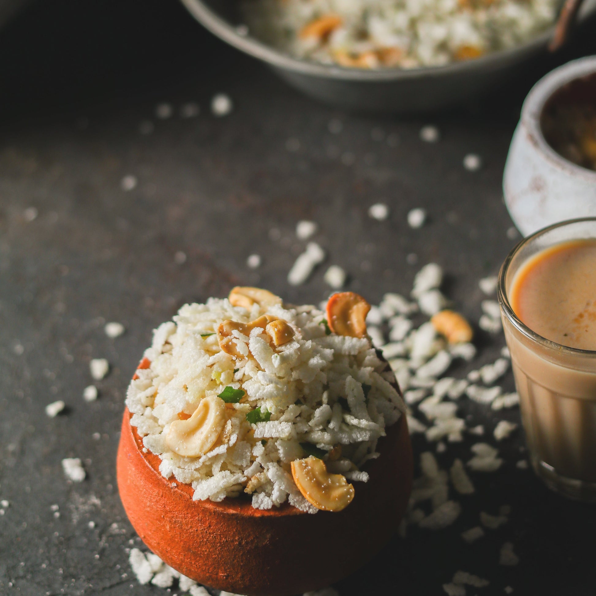 Almond House White Chudwa - Swadesiicart