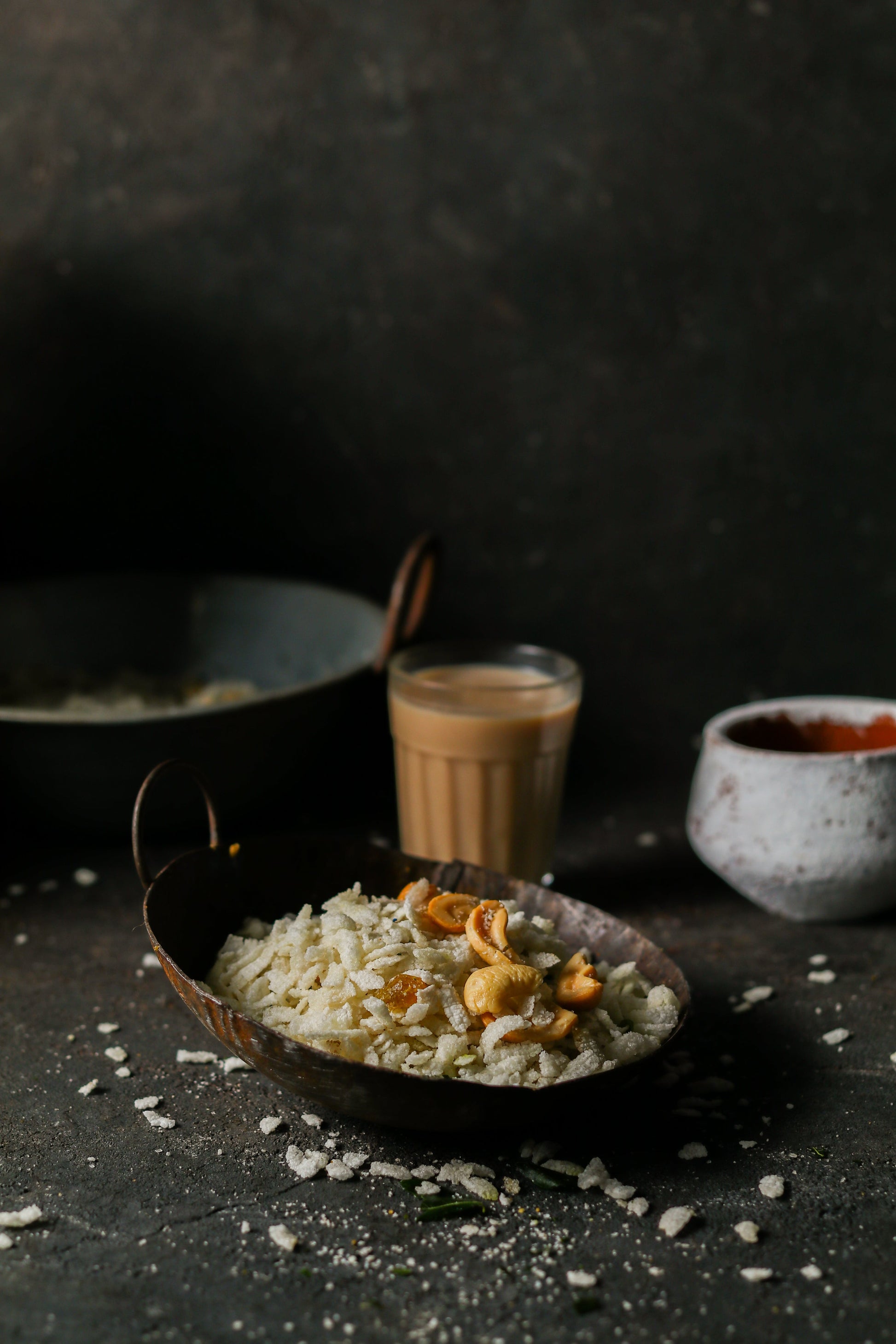 Almond House White Chudwa - Swadesiicart