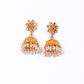 Gold-Polished Alloy Designer Pearl And Alloy Choker Necklace - The Pari | Swadesiicart
