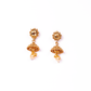Gold-Polished Alloy Pearl And Beads Mala Pendant Set - The Pari | Swadesiicart
