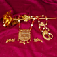 Gold-Polished Alloy Pearl And Beads Mala Pendant Set - The Pari | Swadesiicart