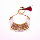 Gold-Polished Alloy Designer Pearl And Alloy Choker Necklace - The Pari | Swadesiicart