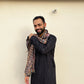 Black Mirror Designer Kurta by Hilo Design