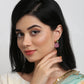 Kundan Studs - Ruby Raang - Swadesiicart