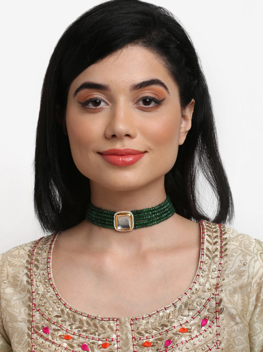 Kundan Choker - Ruby Raang | Swadesiicart