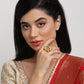 Kundan Ring - Ruby Raang | Swadesiicart
