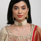 Kundan Choker With Earrings - Ruby Raang | Swadesiicart
