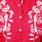House of RP Women's Pink Rayon Chicken Embroidered Straight Kurta | Swadesiicart