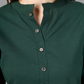 House of RP Women's Green Solid Cotton Straight Kurta | Swadesiicart