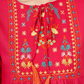 House of RP Women Pink Rayon Embroidered Flared Tunic | Swadesiicart