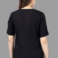 House of RP Women Black Rayon Solid Casual Tunic | Swadesiicart