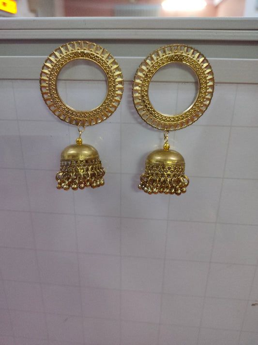 MS Fashion India Traditional Sun Shape Jhumka Earrings For Women And Girls | Swadesiicart