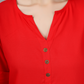 House of RP Women Red Rayon Solid Casual Tunic | Swadesiicart