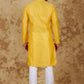 Bluesaanchi Men's Mango Banarasi Silk Kurta Set | Swadesiicart