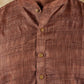 Bluesaanchi Men's Dark Brown Textured Kurta Set | Swadesiicart