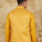 Bluesaanchi Men's Yellow Waistcoat | Swadesiicart