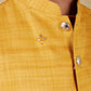 Bluesaanchi Men's Yellow Waistcoat Kurta Pajama Set | Swadesiicart