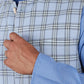 Bluesaanchi Men's Uranian Blue Waistcoat Kurta Pajama Set | Swadesiicart