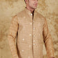 Bluesaanchi Men's Khaki Waistcoat | Swadesiicart