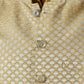 Bluesaanchi Men's Jacquard Citron Waistcoat Kurta Pajama Set | Swadesiicart