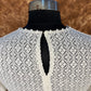 Radiant Glow Cream Coloured Cotton Less Ready to Wear Blouse - kapda Tailor | Swadesiicart