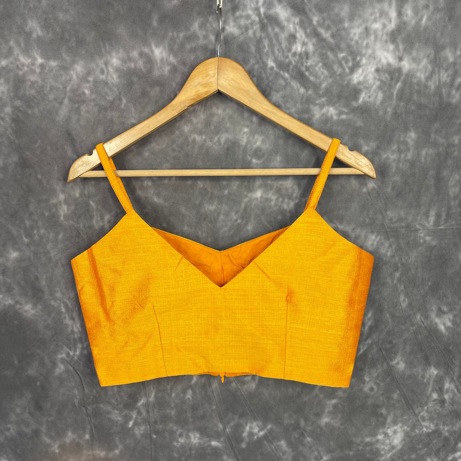 Majestic Yellow Yellow Coloured Silk Ready to Wear Blouse - kapda Tailor | Swadesiicart