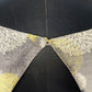 Multi Print Facade Ash Grey Coloured Silk Ready to Wear Blouse - kapda Tailor | Swadesiicart