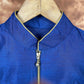 Cut Piece Fashion Royal Blue Coloured Silk Ready to Wear Blouse - kapda Tailor | Swadesiicart