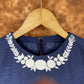 Jardosi Justajoo Blue Coloured Cotton Ready to Wear Blouse - kapda Tailor | Swadesiicart