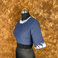 Jardosi Justajoo Blue Coloured Cotton Ready to Wear Blouse - kapda Tailor | Swadesiicart