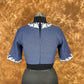 Jardosi Justajoo Blue Coloured Cotton Ready to Wear Blouse - kapda Tailor | Swadesiicart
