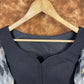 Aurora Black Black Coloured Cotton / Chanderi Ready to Wear Blouse - kapda Tailor | Swadesiicart