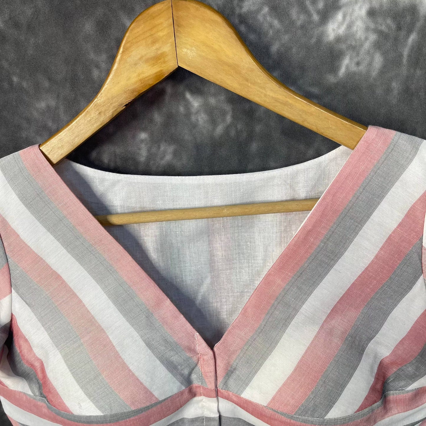 Funky Fusion Multis Strip Color Coloured Chanderi Cotton Ready to Wear Blouse - kapda Tailor | Swadesiicart