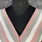 Funky Fusion Multis Strip Color Coloured Chanderi Cotton Ready to Wear Blouse - kapda Tailor | Swadesiicart