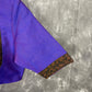 Greeky Blush Purple / Brown Coloured Cotto Silk/Cotton Silk Printed Ready to Wear Blouse - kapda Tailor | Swadesiicart