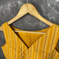 Ujla Savera Orange Coloured Cotton Printed Ready to Wear Blouse - kapda Tailor | Swadesiicart