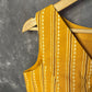 Ujla Savera Orange Coloured Cotton Printed Ready to Wear Blouse - kapda Tailor | Swadesiicart