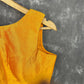 Mangalore Madness Orange Coloured Mangalore Isik/Khan Border Ready to Wear Blouse - kapda Tailor | Swadesiicart