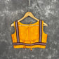 Mangalore Madness Orange Coloured Mangalore Isik/Khan Border Ready to Wear Blouse - kapda Tailor | Swadesiicart