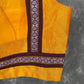 Mangalore Madness Orange Coloured Mangalore Isik/Khan Border Ready to Wear Blouse - kapda Tailor | Swadesiicart