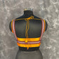 Mangalore Madness Orange Coloured Mangalore Isik/Khan Border Ready to Wear Blouse - kapda Tailor | Swadesiicart