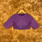 Nebula Fade Purple Coloured Handloom Cotton Ready to Wear Blouse - kapda Tailor | Swadesiicart