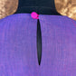 Nebula Fade Purple Coloured Handloom Cotton Ready to Wear Blouse - kapda Tailor | Swadesiicart