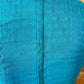 Streaks of Blue Light Blue Coloured Chanderi Silk Ready to Wear Blouse - kapda Tailor | Swadesiicart