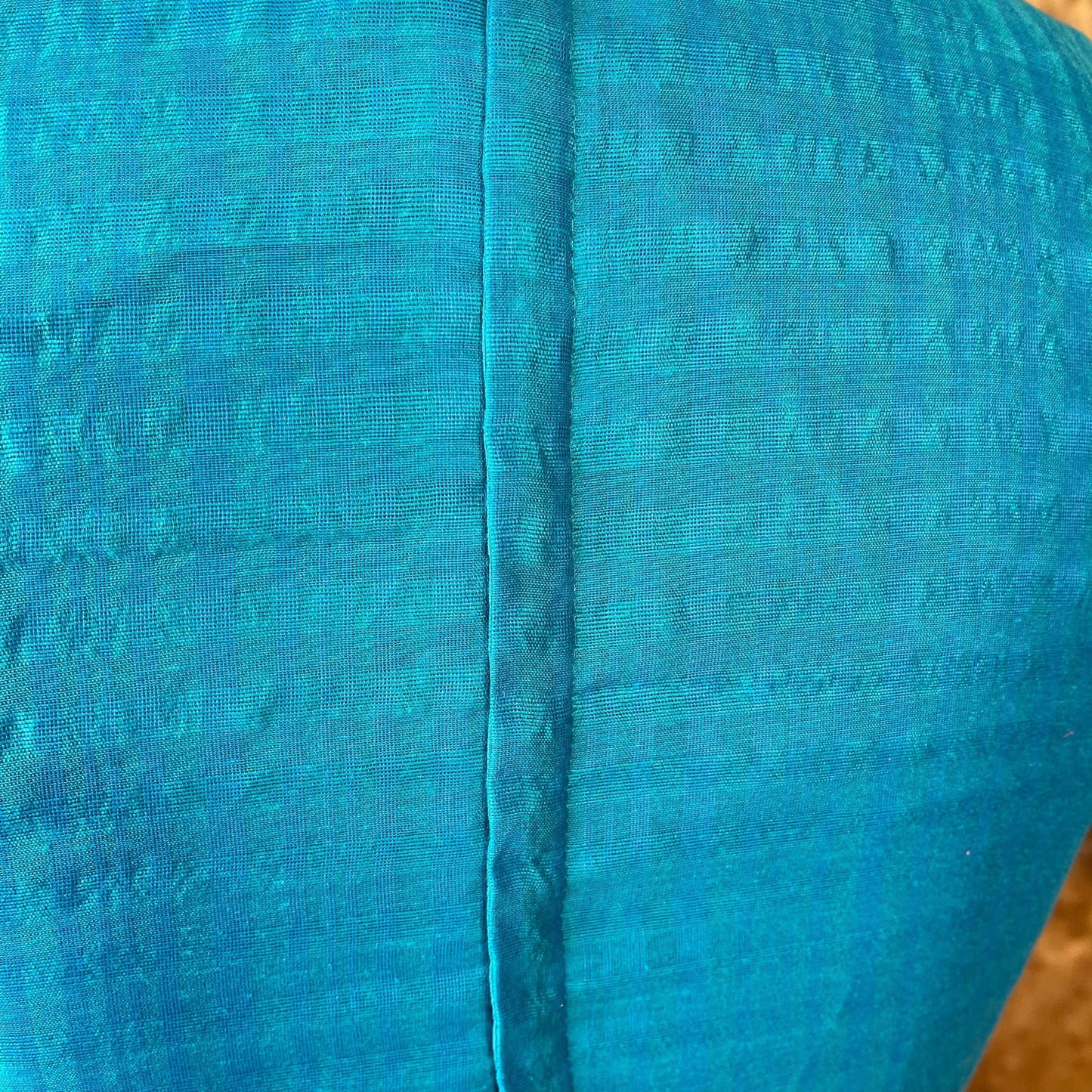 Streaks of Blue Light Blue Coloured Chanderi Silk Ready to Wear Blouse - kapda Tailor | Swadesiicart