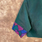 Hari Bhari Zindagi Green Coloured Chanderi Ready to Wear Blouse - kapda Tailor | Swadesiicart