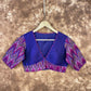 Khwaabon Ka Jharokha Blue Coloured Cotton Silk /Silk Ready to Wear Blouse - kapda Tailor | Swadesiicart